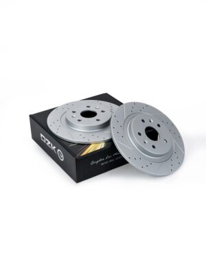 TАNK 300/400/500/Haval H9 Gen2/Great Wall Poer KingKong. Задние слотированные/перфорированные тормозные диски. 3502108ХPW01А - Миниатюра 1