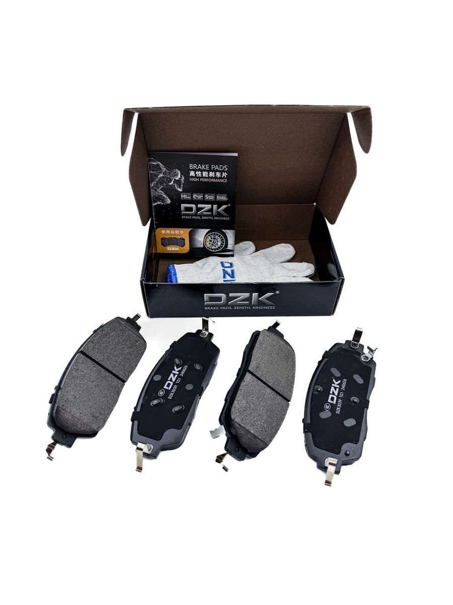 HAVAL DARGO 4x4/H7 /F7 New 4WD/H6 3 Gen. Передние КЕРАМИЧЕСКИЕ тормозные колодки 3501316AGW01A/3501306AGW01A - Миниатюра 1